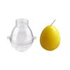 WANDIC Candle Mold, 1 Piece Plastic Egg Shape Candle Mold, Candle Making Tool for Candle Making DIY Crafts