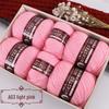 290g Pack of Hand-Knitted Classic Wool Yarn Balls - Medium Thickness for DIY Hats, Scarves, Sweaters, and Coats
