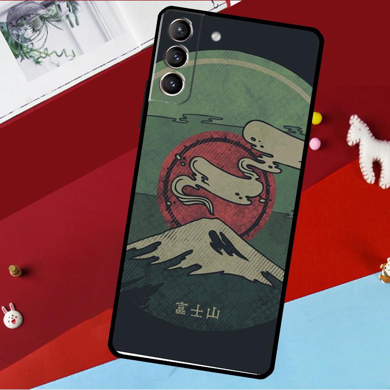 

Japanese art Mount Fuji Funda For Samsung Galaxy S26 S25 S24 S22 S23 Ultra Plus S20 S21 FE S9 S10 S25 FE Phone Case Galaxy S25 FE