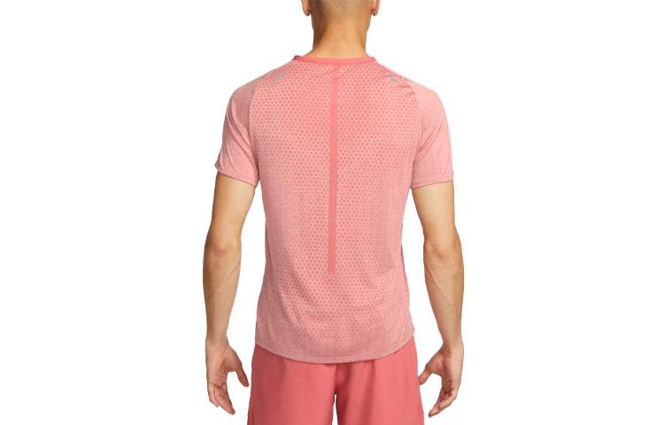 Nike T Shirts Men's Stardust Red Crew Neck Moderate Straight Fit DM4753-655