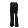 Women Elastic Waist Polka Dot Wide Leg Pants Casual Satin Trousers