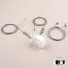 BWR5554 Window Regulator Repair Set Left Door for Smart Fortwo 451 MK2 2006-2014 Coupe 4517200146