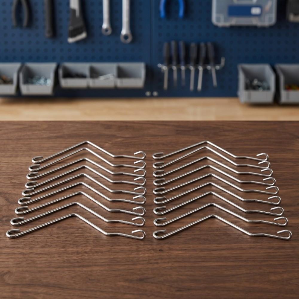 20Pcs Silver Beehive Fastener Durable Bend Wire Holder Beehive Spring Clip Apiary Supplies