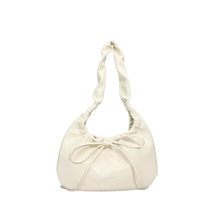 Bag women's large capacity 2025 new one-shoulder armpit bag pleated cloud lazy wind relaxation niche dumpling bag