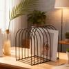 2Pcs Wool Cap Organizer Iron Winter Beanie Display Rack Knitted Cap Wire Holder Hat Storage Rack for Counter Closet Tabletop