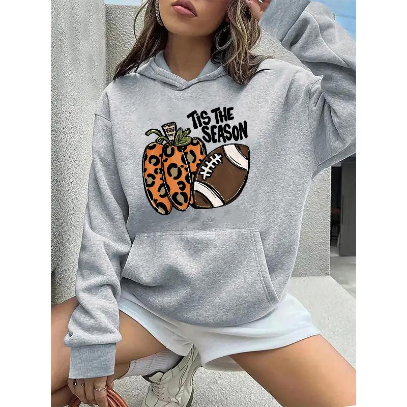 Warm Hooded Lounge Sweatshirt Soft Touch Wind-Resistant Easy Care XXL светло-серый