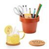 Eco-friendly Non-slip Cactus Coaster: DIY Heat-Resistant Tea Mat & Multi-functional Home Ornament