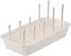 Inomata Chemical Dish Drying Set of Made In Organizes Dishes and 9873 (Inomata-k) Rack, Pota, White, 2, Japan, Space-Saving, Bottles, Disassembled,