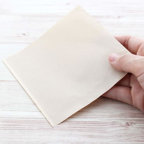 Daikoku Industrial Burger Bags, Natural, 12 x 12 cm, Plain, Unbleached, 932600, Pack of 100