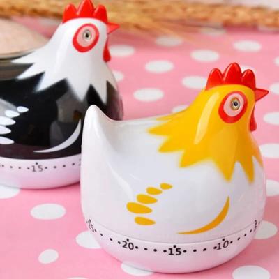 Cartoon Chick Timer Hen Timer Creative Daily Chicken Clock for Coffee Cooking Kitchen Countdown Clock