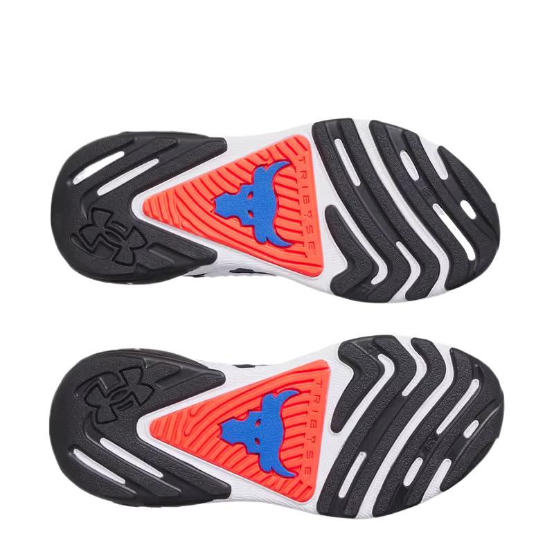 Under Armour  Project Rock 7 White Black Team Royal Women Sneakers 3027601-104