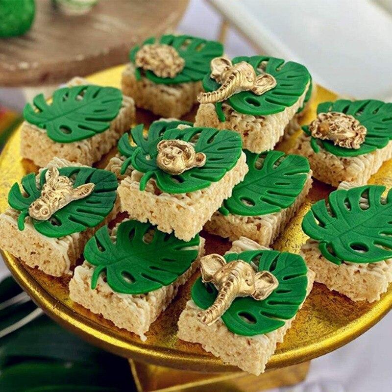 Jungle Wild Animal Cake Mould DIY Animal Cake Decorating Fondant Mold Chocolate Sugarcraft Baking Tool Cake Mold