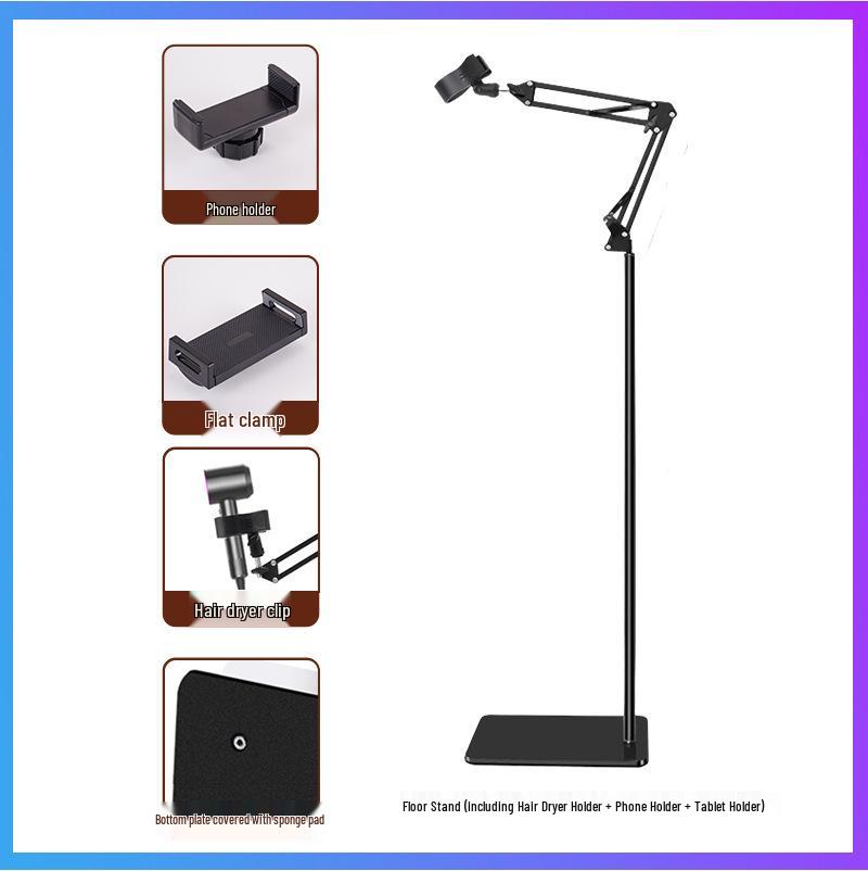 

Telescopic Dog Hair Dryer Stand - Adjustable Pet Grooming Holder