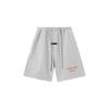 FOG ESSENTIALS Pánské bavlněné kraťasy Volný střih Streetwear Ležérní teplákové