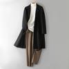Wool Coat Men's Thickened Woolen Coat Long High-end Cashmere-free Coat