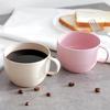 Taza de Leche Nueva de Paja de Trigo Práctica Estilo Europeo Taza de Café Té Taza Simple para Beber en el Desayuno Vajilla Ecológica