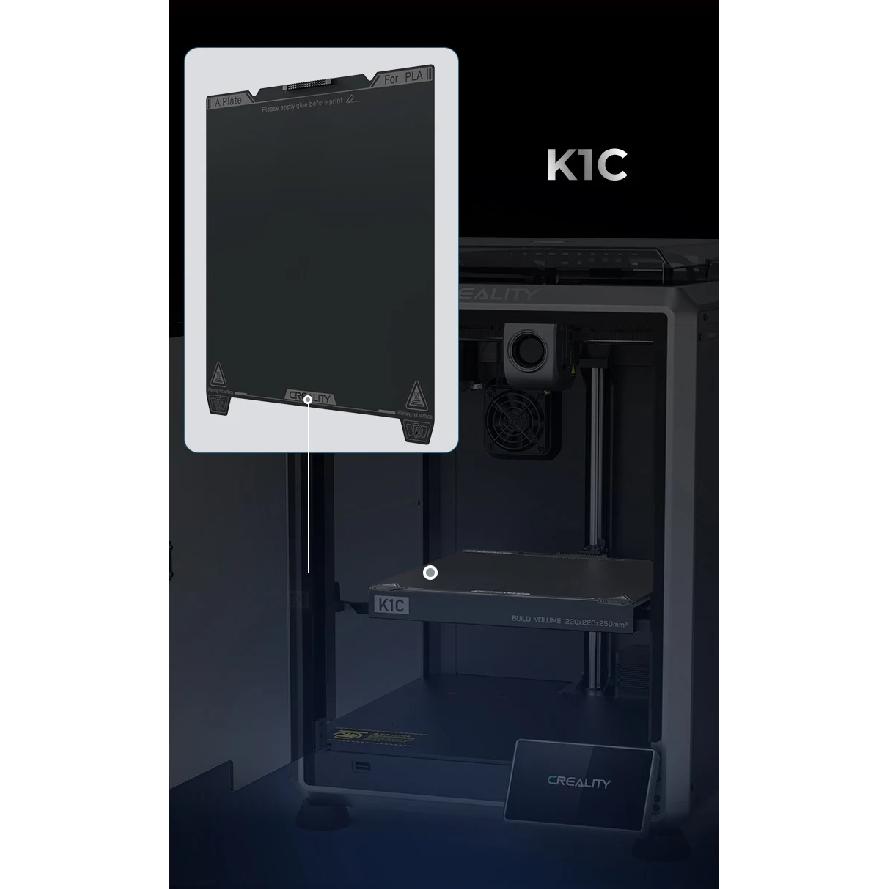 Creality K1C Smooth PEI Build Plate 235x235mm Without Soft Magnetic Sticker 3D Printer Accessories