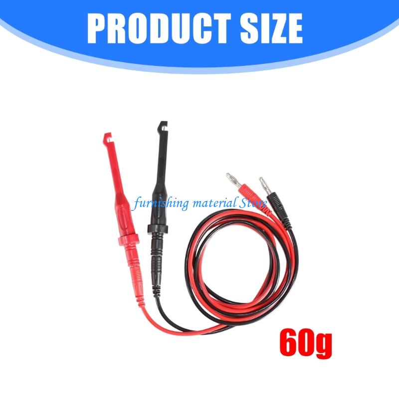 Y5GD Piercing Probe Clip 4mm Banana Plug Auto Test Leads for Electrical Testing