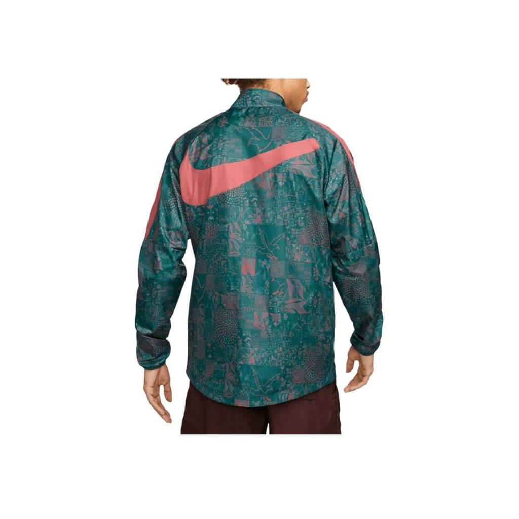 Nike Dri-Fit Academy Swoosh Nigeria 2023 Fashion Comfortable Versatile Jacket Men Jacket Deep-Teal Canyon-Rust White DV2052-393