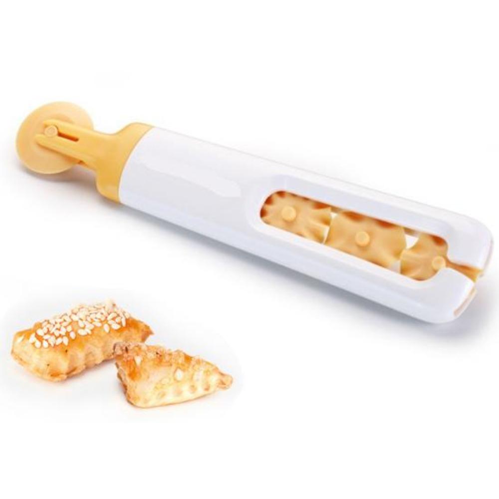 Roller Docker Teigschneider, Lebensmittelqualität, BPA-frei, Mini-Größe, leicht, DIY, Wellenteig-Schneidwerkzeug, Küchenzubehör