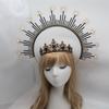 Bentiță Coroană Tiara Kituri Artizanat Handmade Piesa Coroană Costum Femei Bentiță Păr