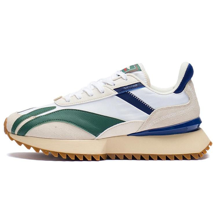 Li-Ning Cargo Carrying  White Green Blue  Men s AGCS261-6 EU 43