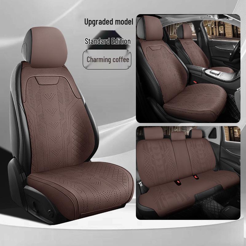 Geely Galaxy L7 Suede Seat Cushions & Covers - Long Teng MAX Asian Games Edition
