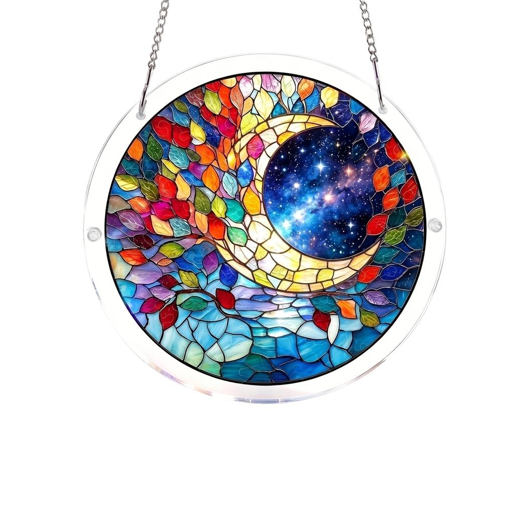 Acrylic Sunshine Catcher Puzzle Hanging Decoration, Wall Art, Home Furnishing, Window Hanging Decoration
