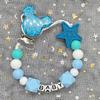 Baby Pacifier Clip Personalised Name Dummy Nipple Holder Chains Newborn Feeding Newborn Custom Pacifiers Clip Chew Teething Toys