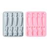 8-Cavity Carrot Rabbit Silicone Baking Mold