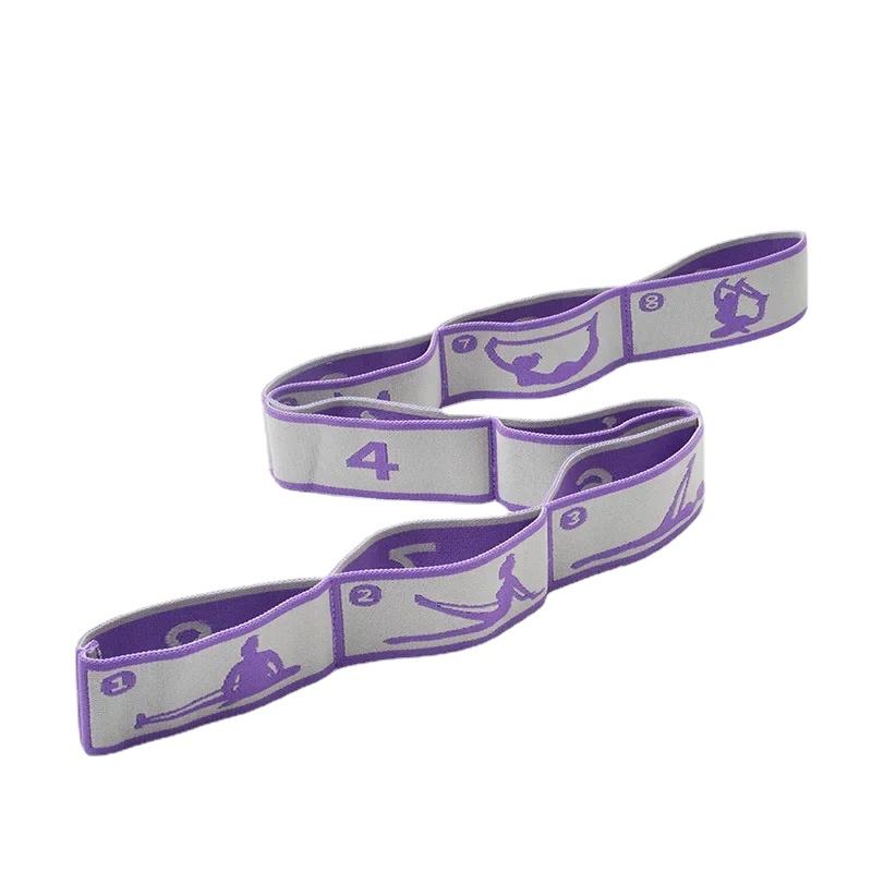 Yoga Belts for Sports Resistance Band Pilates Training Fitness Exercise Belt Home Gym Elastic Band Strap Band Yoga Accessories