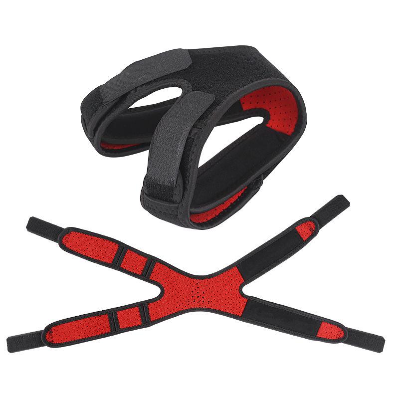 Breathable Shock-Absorbing Compression Knee Strap for Sports and Fitness
