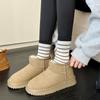 Fashion Fleece-lined and Extra Thick Chunky Woman Shoes Ankle Soft Hot Comfortable Elegant Padded Footwear New Rock Snow Boots for Women