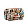 Astuccio a doppio strato in nylon One Piece, organizer portaoggetti per studenti