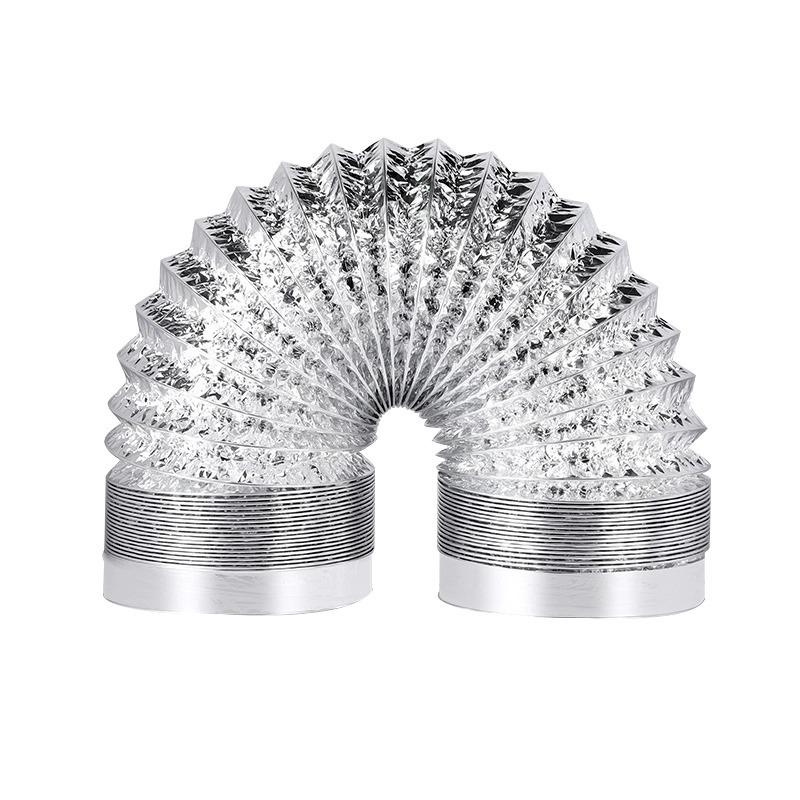 Aluminiumfolie Lüftungsabluftkanal für Badezimmer-Luftaustauscher