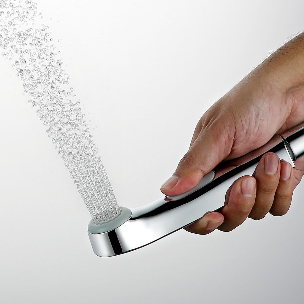 P04 Cold Bidet Faucet for Toilet Attachment Handheld Bidet Sprayer Kit Cloth Diaper Sprayer
