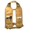 Beer Drinking Vest Breathable Multi-pockets Insert Buckle Oxford Cloth Beer Storage Vest