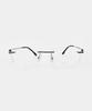 KOLEAT Titanium Geek Chic Transparent Blu-Ray Blocking Mini Glasses [Mstg] Men Ver.