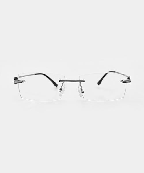 KOLEAT Titanium Geek Chic Transparent Blu-Ray Blocking Mini Glasses [Mstg] Men Ver.