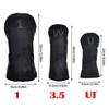 PU Leather For Driver Golf Club Cover Golf Rod Sleeve Fairway Putter Golf Woods Head Cover