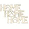 24pcs Wooden Dog Cat Paw Plaques Blank DIY Crafts Cutouts Unfinished Pet Paw Ornaments for Puppy Home Decor
