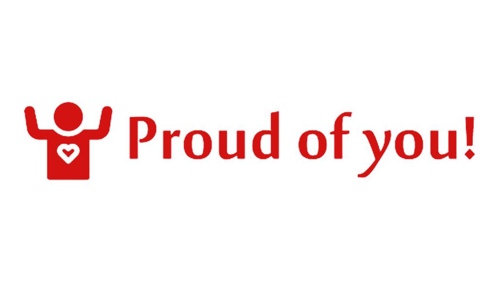 Printtoo Teacher's Stamp Proud of You! Self-Inking Stamp Rubber Stamp Teacher Grading for School Classroom & Homework Supplies,42x9 mm