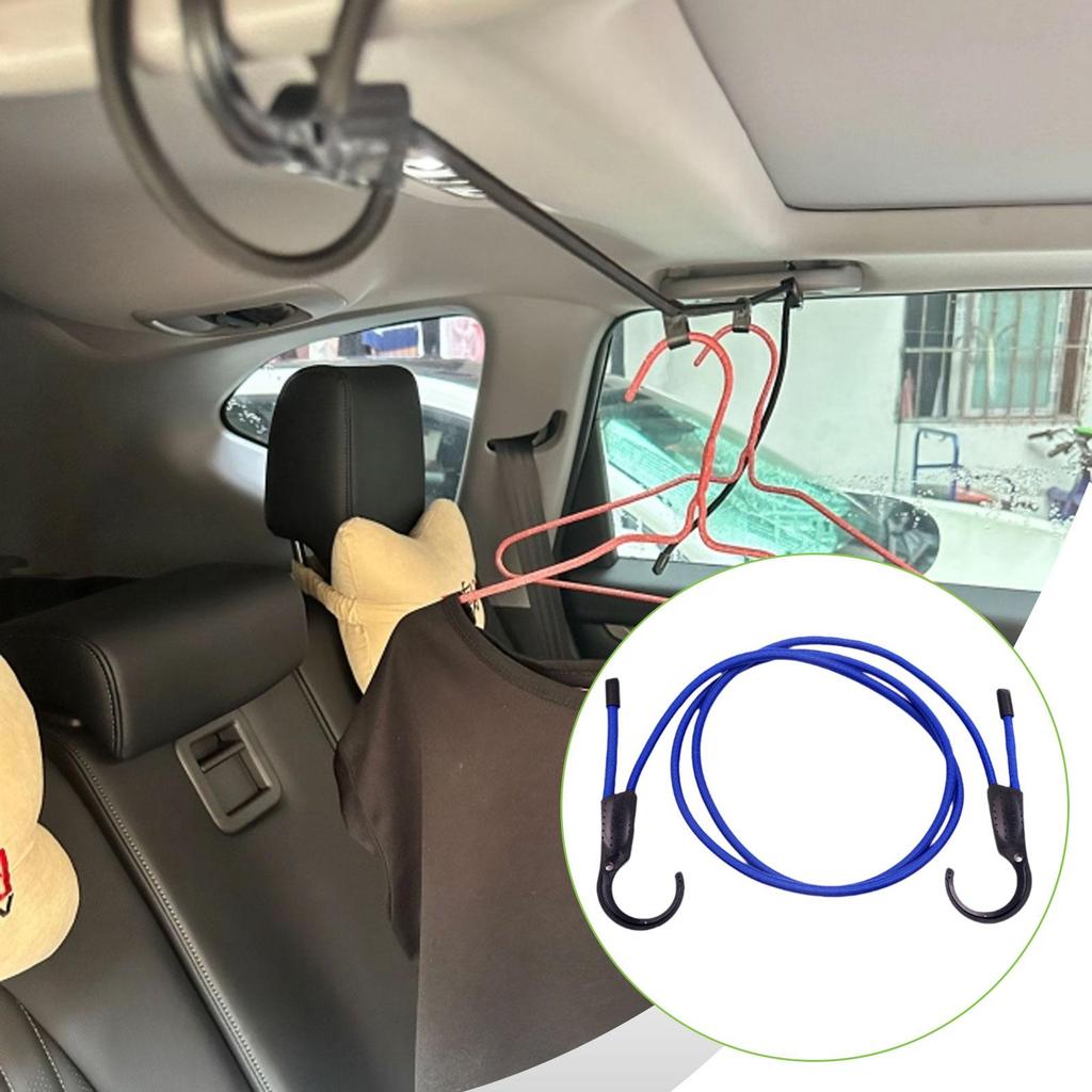 Travel Clothesline Clothes Hanger Rope Stretch Laundry Line Elastic Cord Reusable Clothing Line for Hotel Room Indoor Outdoor