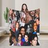 Timothée Chalamet Foto Bellissima Coperta di Flanella Calda Coperta da Lancio per Esterno Viaggio in Aereo Copriletto con Fantasia Copriletto per Divano Letto