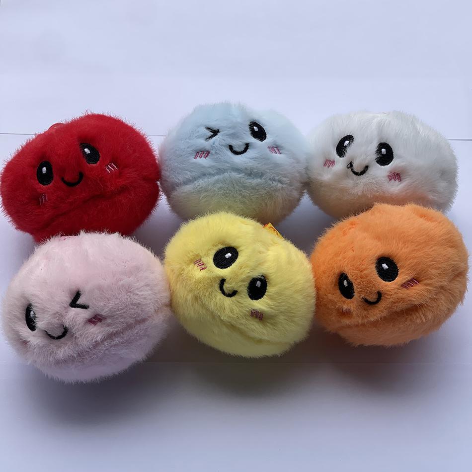IN Gifts Toy Dumpling Plush Trendy New Style Bag Hanging Cute Simulation Dumpling Plush Keychain Backpack Pendant Cartoon Toy