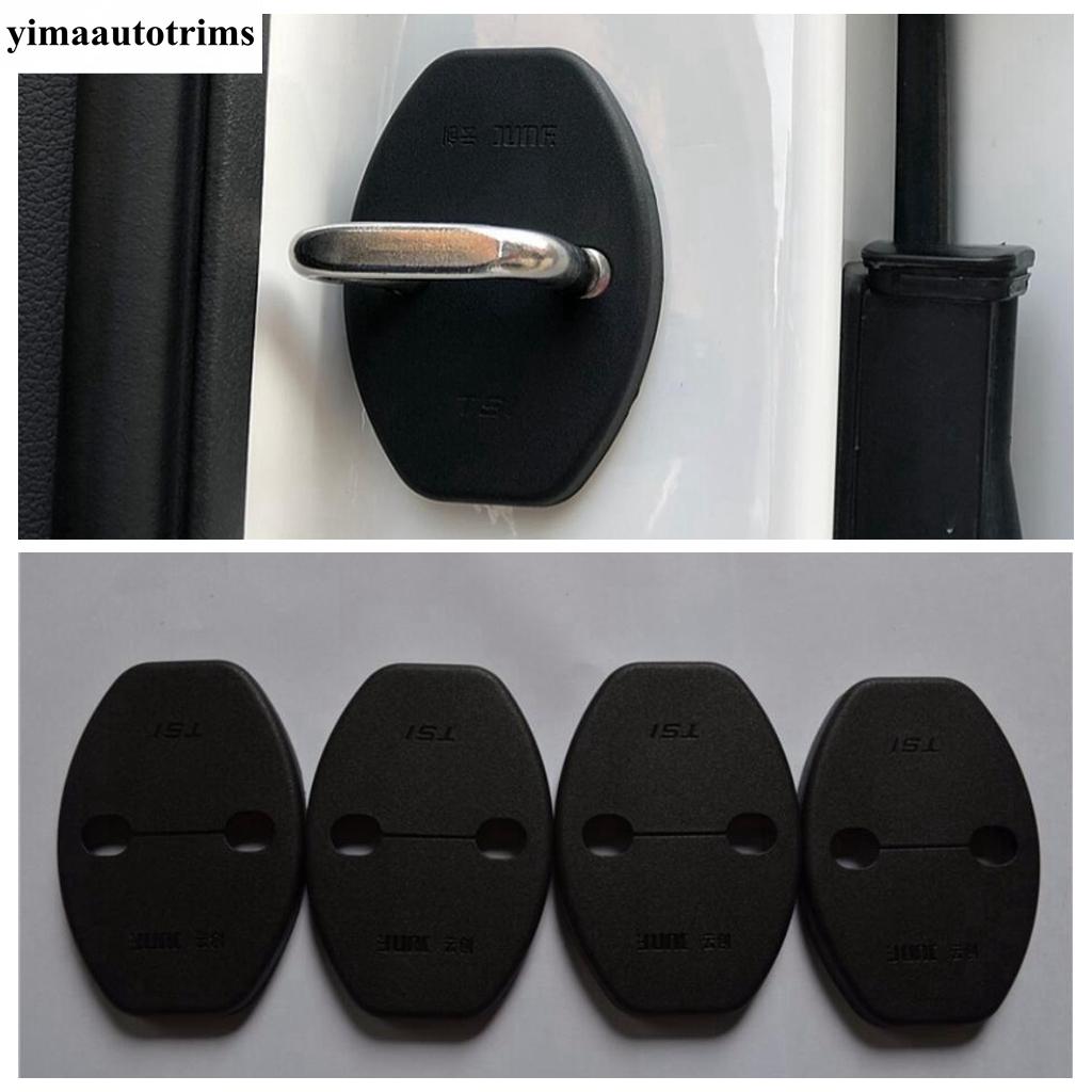 

Car Door Lock Buckle Stop Cap Protection Cover For Volkswagen Passat & T-ROC 2018 - 2024 / Tiguan MK2 2014 - 2024 Accessories Model A