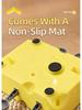Interactive Cheese-Themed Cat Toy Dispenser