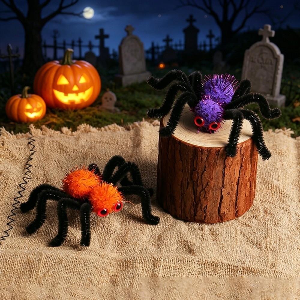 Hair Decoration Fun Spider Duckbill Clip Funny Hairball Spider Hairpin Daily