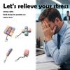 Keyboard Switch Fidget Keychain Cute Pastel Clicky Stress Relief Toy Kawaii Sensory School Bag Pendant Gift
