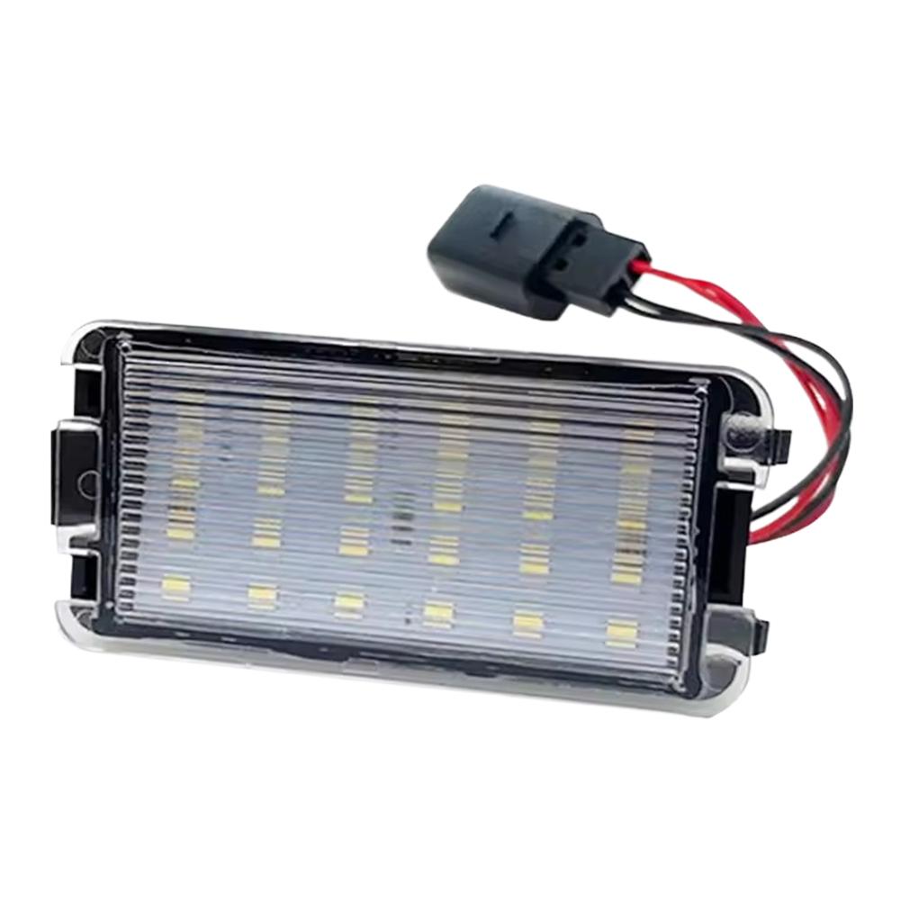 

1/2 шт. Светодиодные фонари номерного знака автомобиля без ошибок для Seat Ibiza 6L Arosa Altea Cordoba MK1 MK2 Leon 1M Toledo III 2004-2009